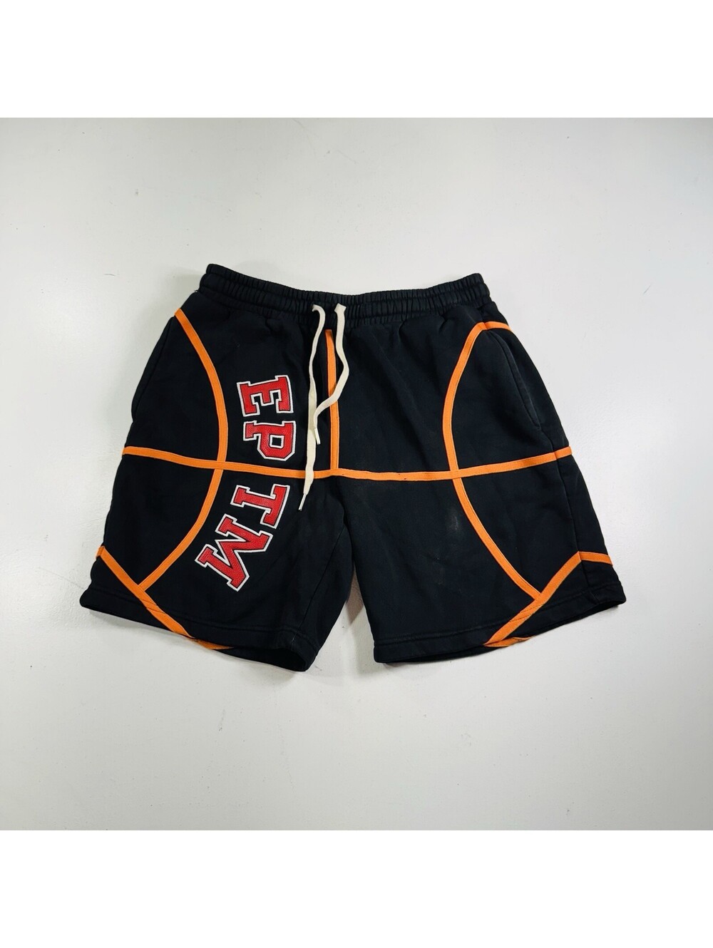 EPTM Shorts Black Orange Basketball Men’s Size Large